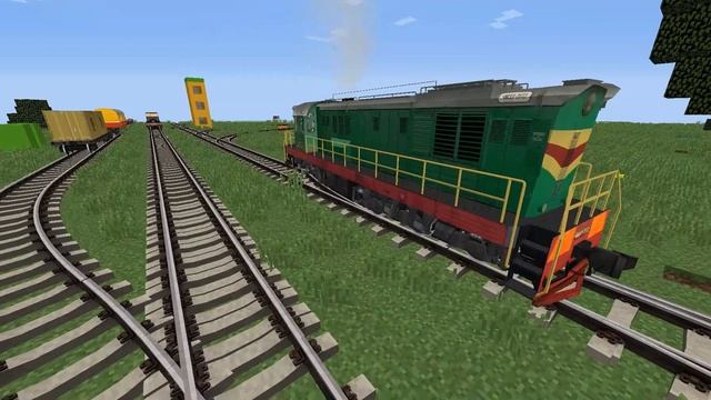 Майнкрафт.Minecraft.Прохождение.Выживание.Моды.Как сделать.Железная Дорога-319
