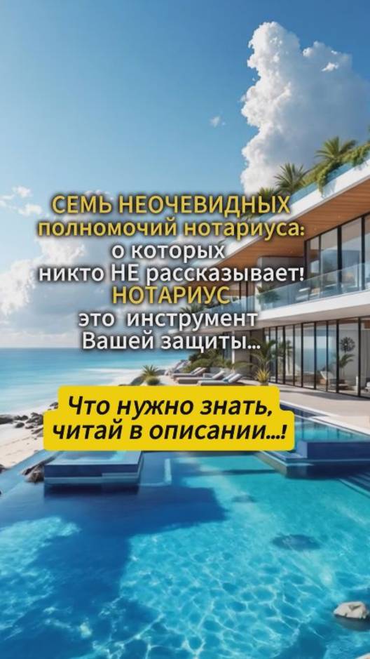 Полномочия нотариуса - о которых не рассказывают. Как нотариус может защитить Вас!