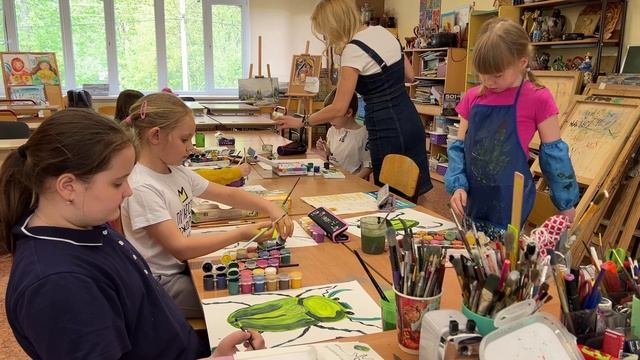#ДопОбразование883 Изостудия 