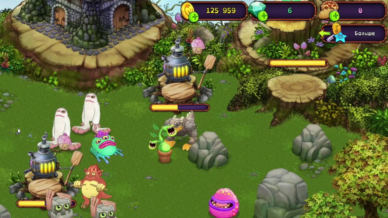 My Singing Monsters: +100 000 голды, массово инкубируем, копим на шахту?