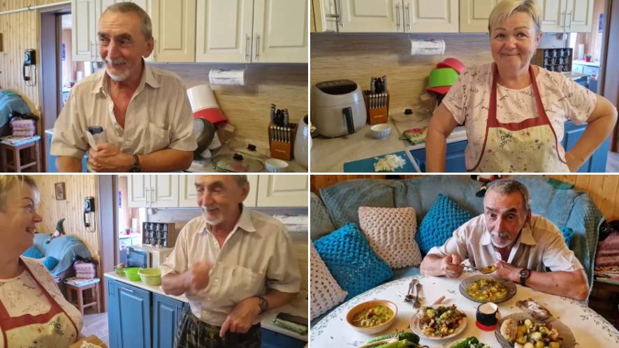 У НАС СЕГОДНЯ ЦАРСКИЙ ОБЕД. СУП С ЛИСИЧКАМИ И ЖАРЕНАЯ КАРТОШКА С ЛИСИЧКАМИ.