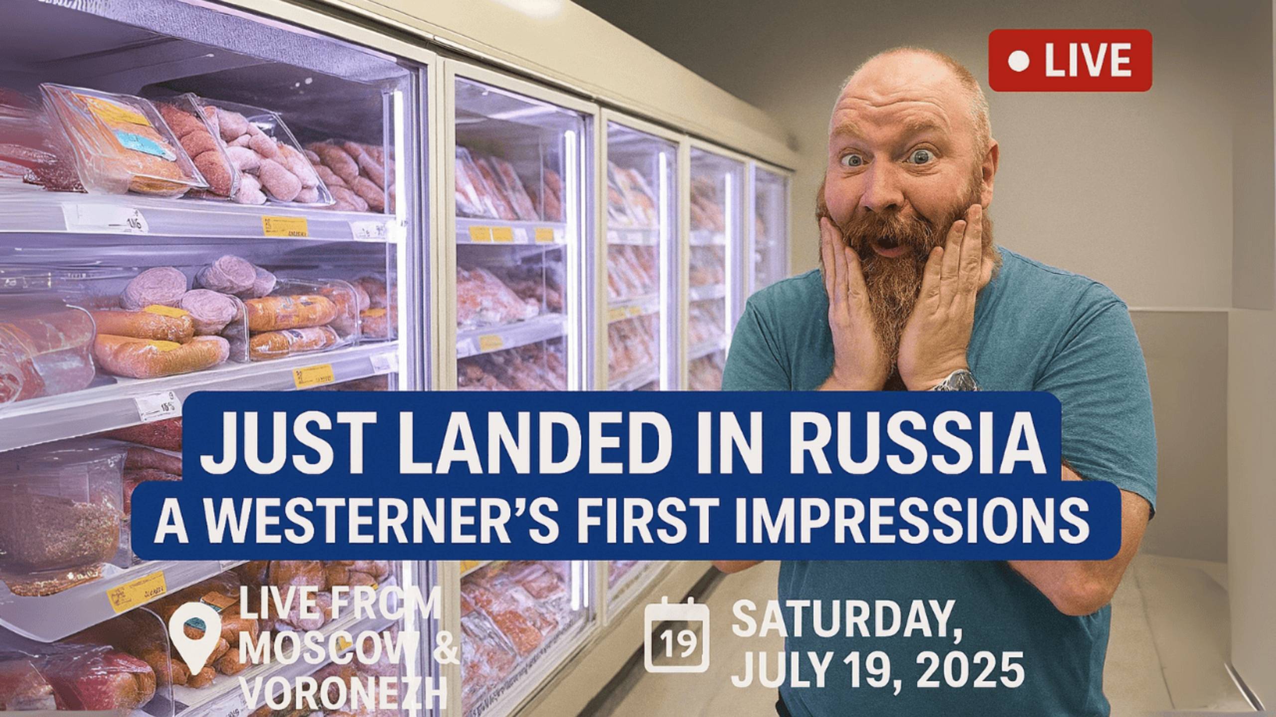 Just Landed in Russia 🇷🇺 | A Westerner’s First Impressions (Live from Moscow & Voronezh)