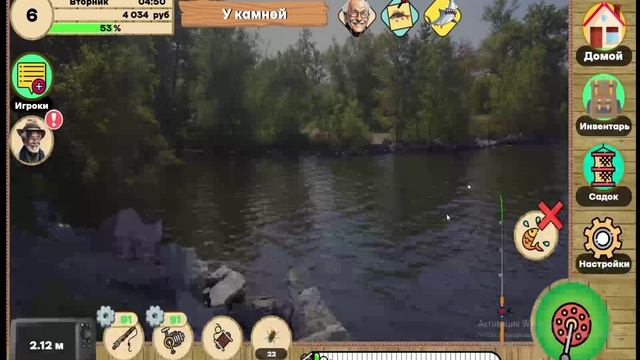 Рыбалка, взял карася 2.2 кг весом на удочку