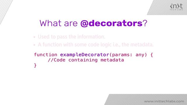 1 -Introduction To Decorators
