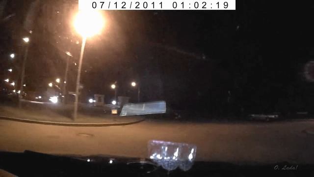 Въезд на таможню Брест-Тересполь. Ночь.