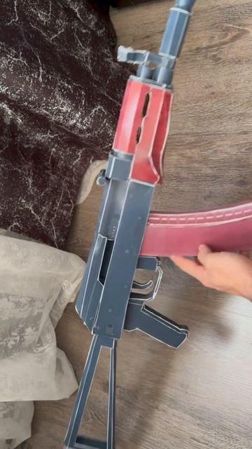 Автомат из картона