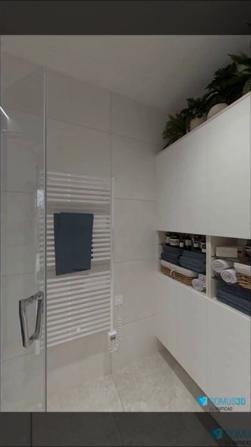 DomuS3D визуализация 360° проекта ванной комнаты