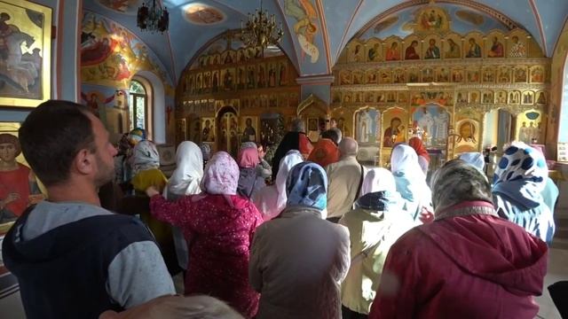 Престольный праздник в Спасо - Преображенском Пронском монастыре -30.09.2024 год.HD.