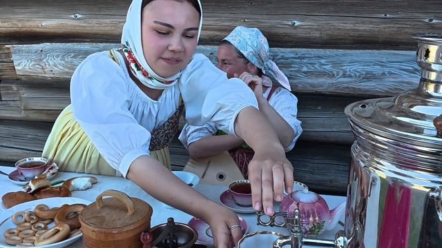 пьем чай на острове Кижи 2025