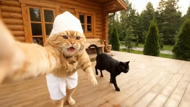 КОШАТНИК 😺 - Влог рыжего кота из бани