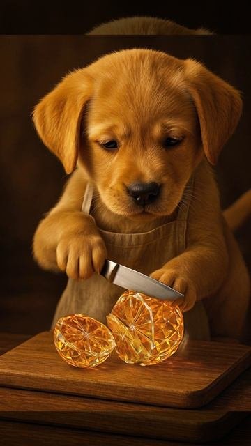 Crystal Orange Cutter