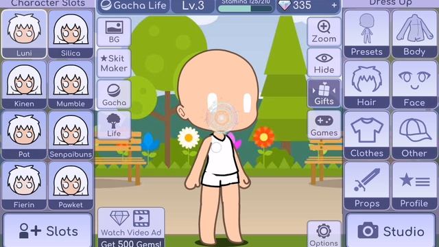 Делаю персонажей (пока просто говорю)