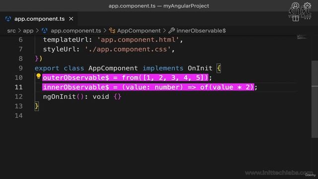15 -RxJS { mergeMap } Operator