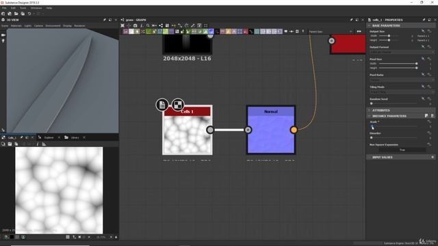 002 Tiling the leaves and blocking the color