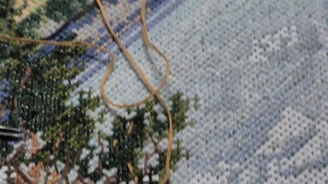 Вышивка крестиком. Ох у ж этот бэк! Почему не откладываю дробный бэк на потом?