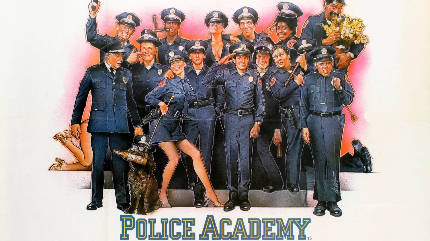 Фильм Полицейская академия 1, 1984 года, смотреть без рекламы и в хорошем качестве