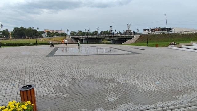 Михайловская набережная город Коломна, съёмка под мостом, Маринкина башня и не только...