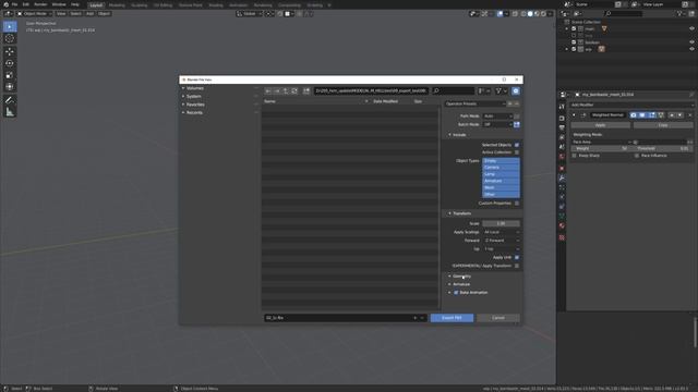 N_01 - Exported mesh looks not as intended