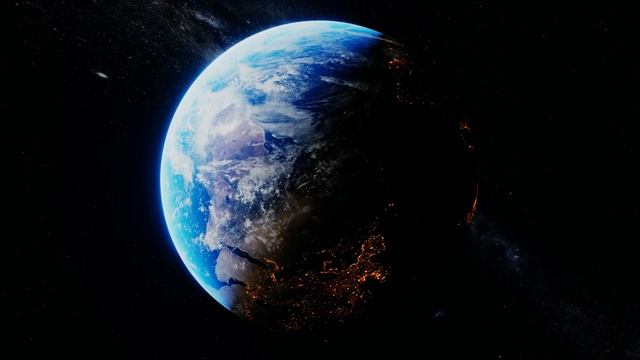 Планета земля со стороны