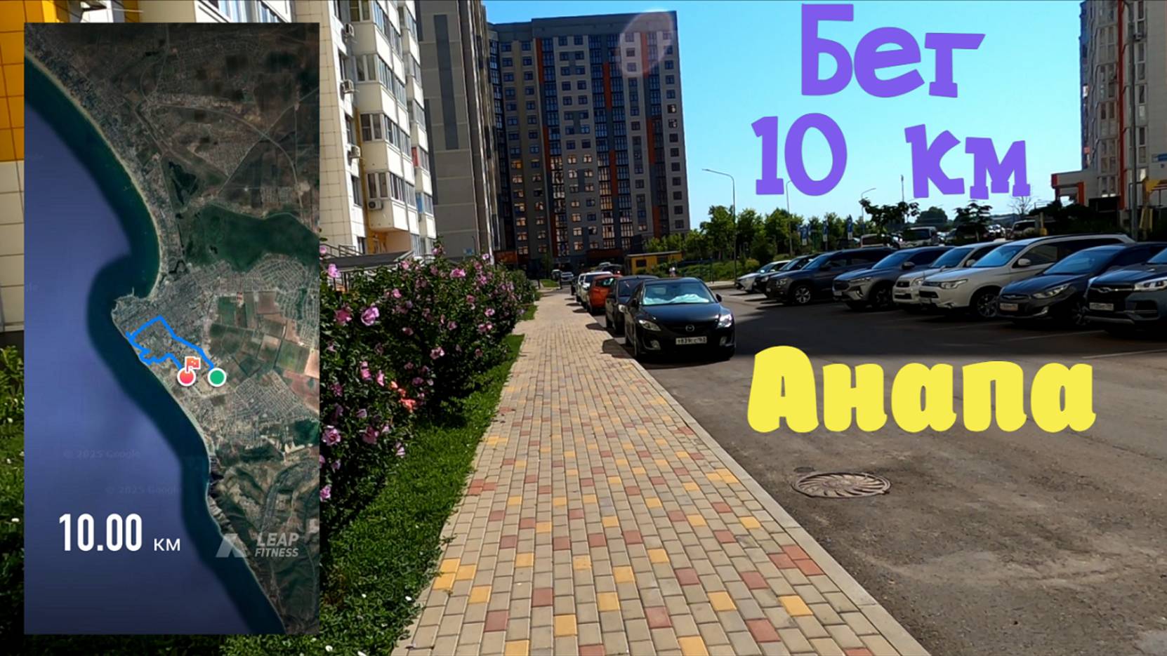 Анапа | Бег 10 км | Июль 2025 | Family Sea