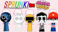 Создаём персонажей Sprunki в Avatar World 👾