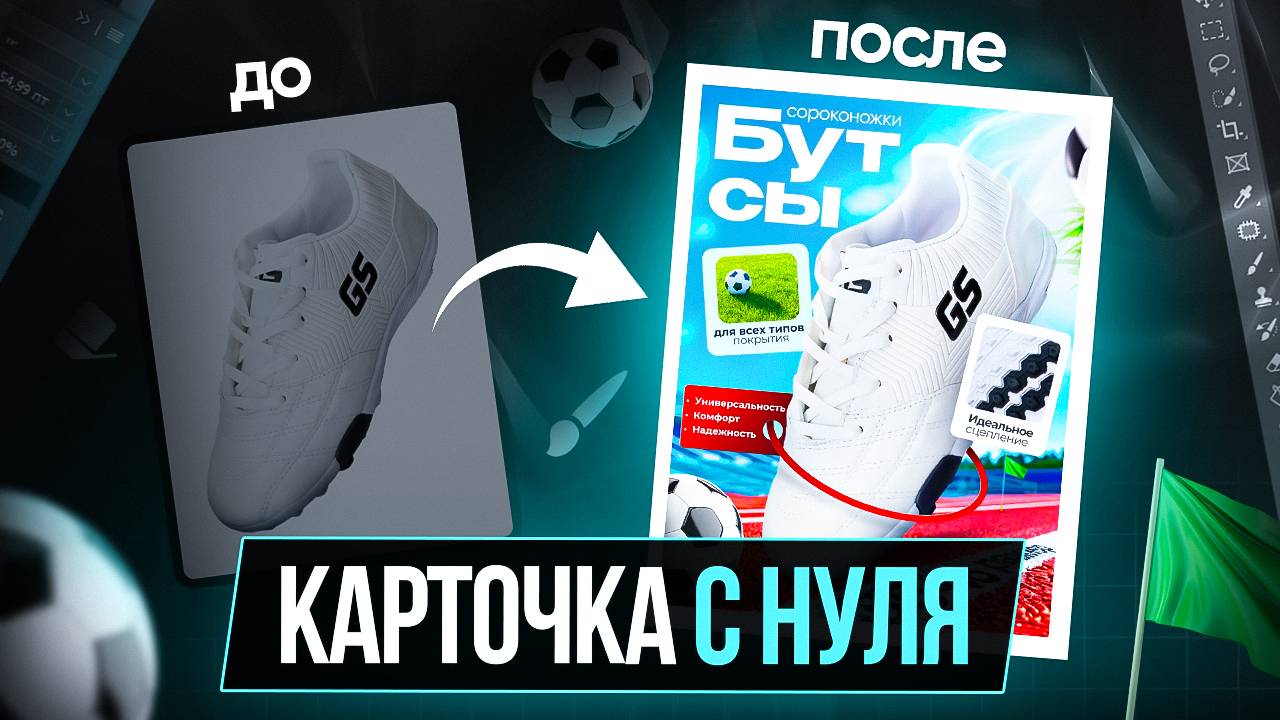 Как создать карточку товара для маркетплейсов  Инфографика для вайлдберриз и озон