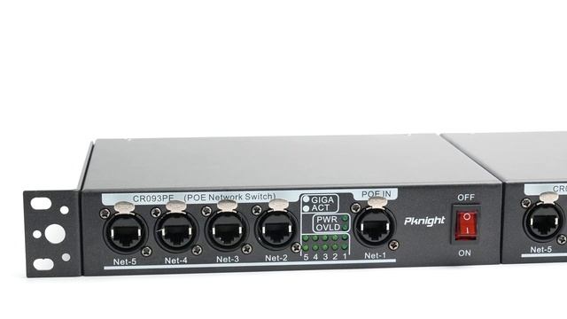 Сетевой коммутатор для сцены Pknight Stage Network Switch MINI с уникальным snap-in-дизайном
