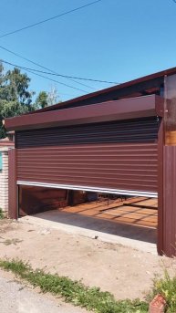 Рольворота Alutech с электроприводом