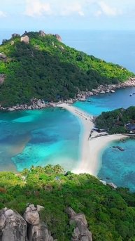 The beauty of Phangan Island, Thailand