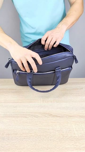 Обзор кожаной сумки для ноутбука Carlo Gattini Ardara 1032-19