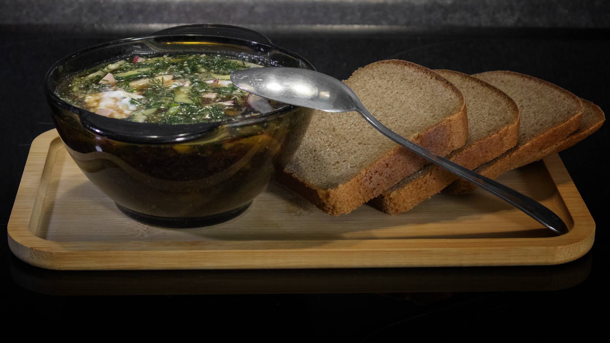 Окрошка с квасом