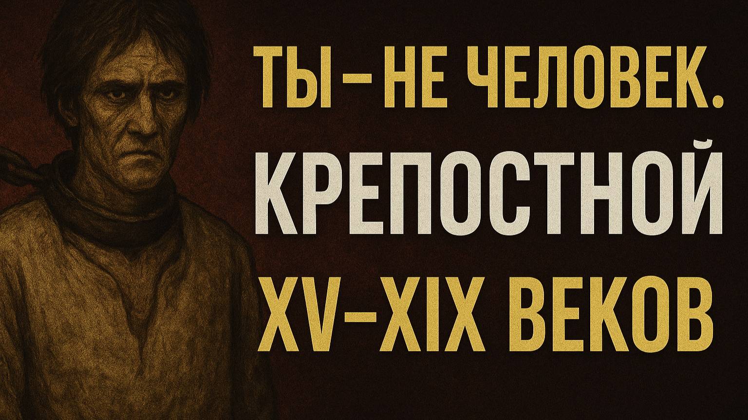Тебя могли поменять на собаку ! Жизнь крепостного в России