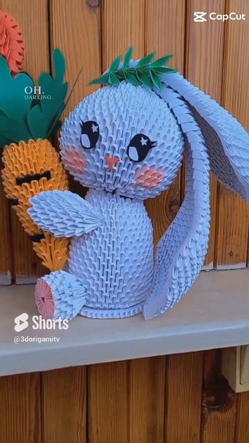 #origami #3dorigami #origami3d #модульноеоригами #art #handmade #modularorigami #origamilove #shorts