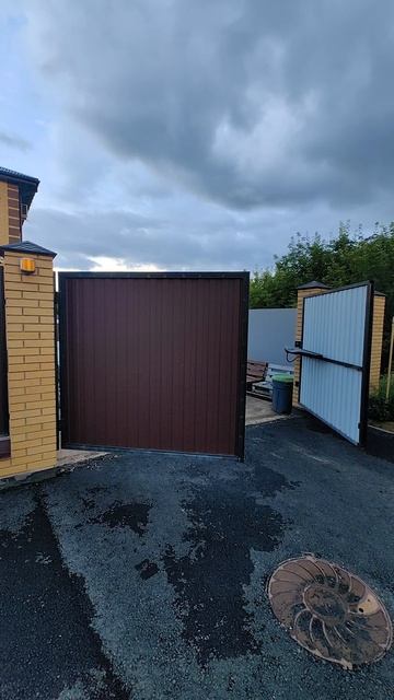 Автоматика для распашных ворот Alutech Ambio-5000. Открывание наружу