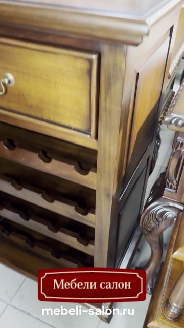 Винный стеллаж MSU.614-Indonesia Furniture из Индонезии mebeli-salon.ru