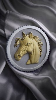 Медальон с мотивом лошади