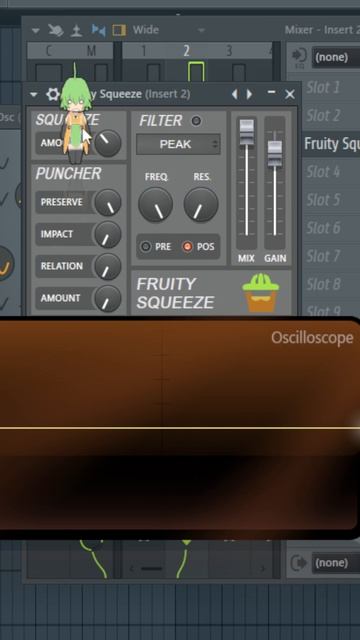 Fruity Squeeze как обычный Bitcrusher FL Studio