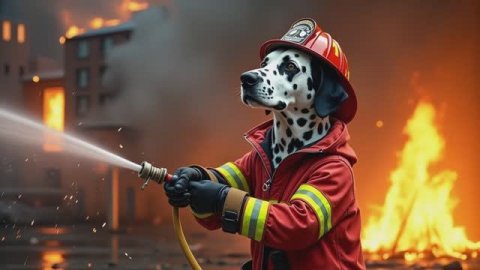 Щенячий патруль! Маршал. Но только в реальности!) Видео клип для детей!