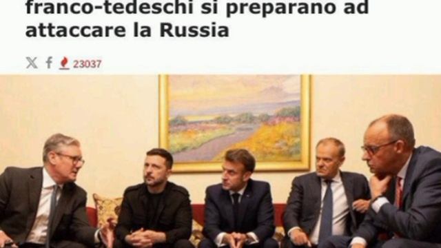 🇷🇺🇪🇺🇺🇦Кенсингтонский договор: Западные страны готовятся к атаке на Россию, используя Украину