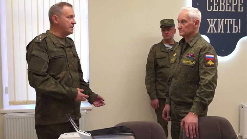 Белоусов проинспектировал объекты одного из гарнизонов в Мурманской области