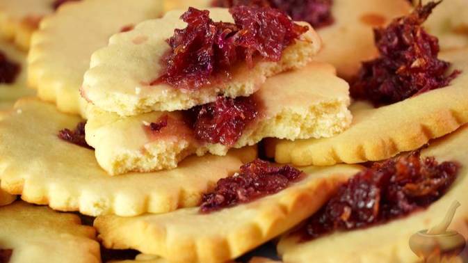 Розы Востока прекрасны! ПЕЧЕНЬЕ С РОЗОВЫМ ВАРЕНЬЕМ