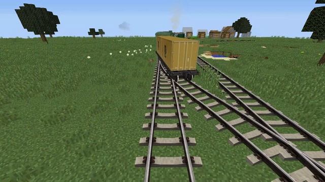 Майнкрафт.Minecraft.Прохождение.Выживание.Моды.Как сделать.Железная Дорога-257