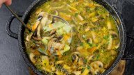 Запекаю Шампиньоны и готовлю гениальный суп без Мяса!Вкусный рецепт из простых продуктов за 20 минут