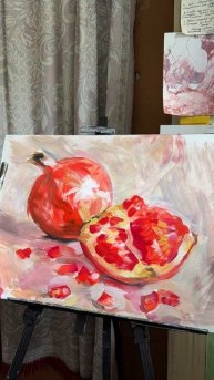 Рисуем гранат, день 245.