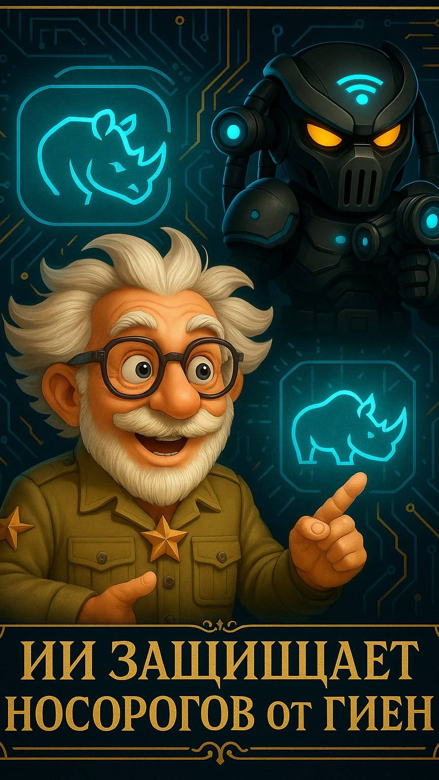 Система ИИ в Кении спасает носорогов: как это работает?