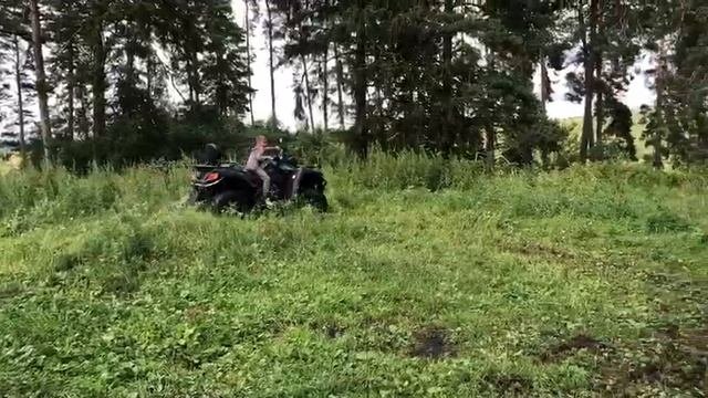 я научился ездить на квадрике