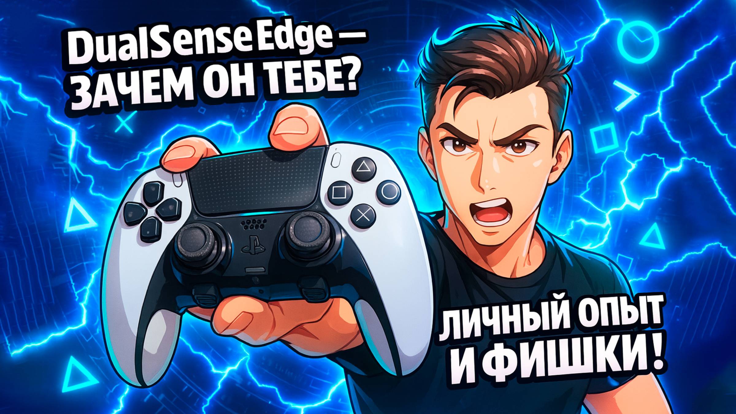 DualSense Edge — Зачем он тебе? Личный опыт и фишки!