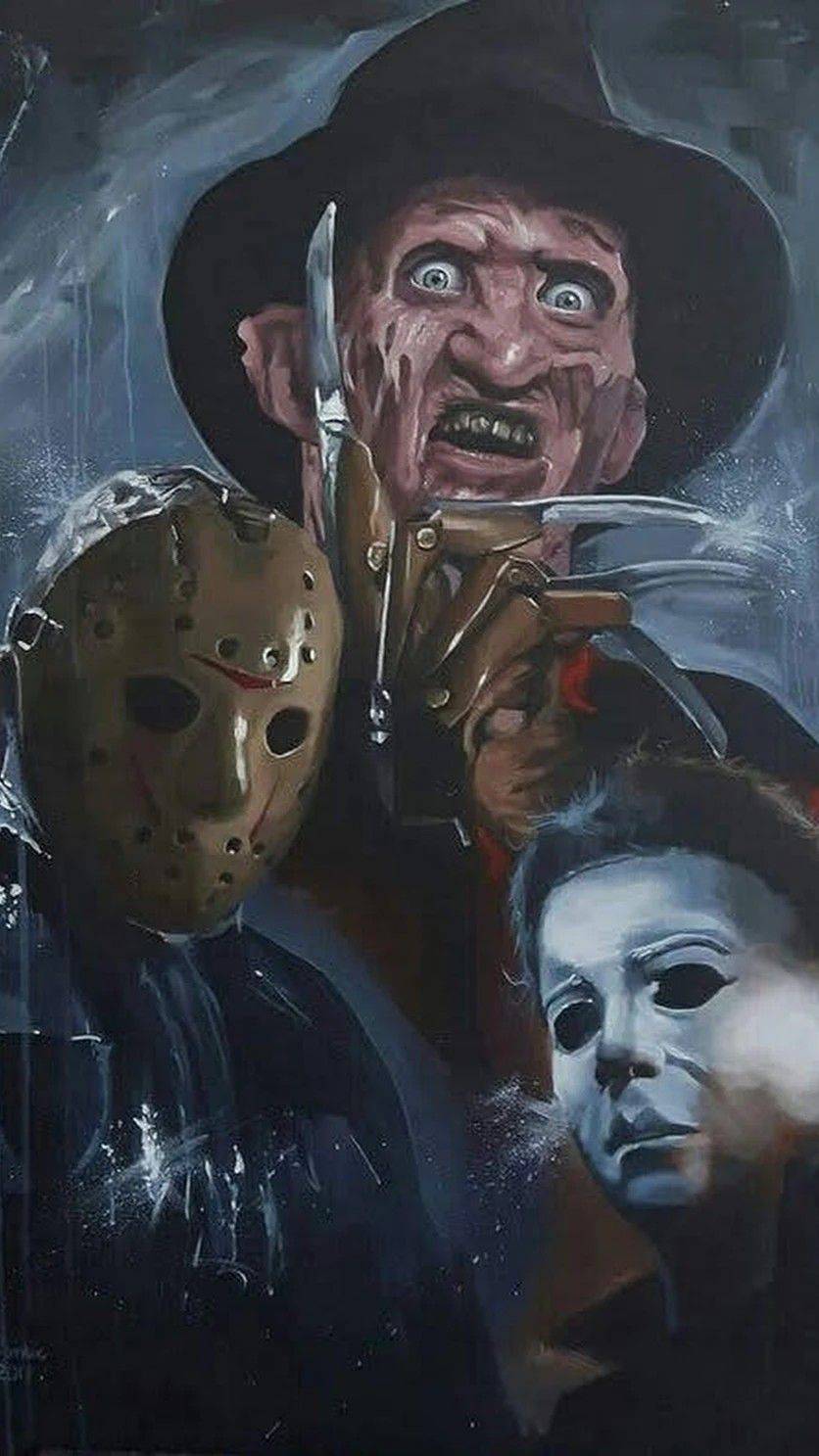 Персонажи ужастиков играют музыку из своих фильмов