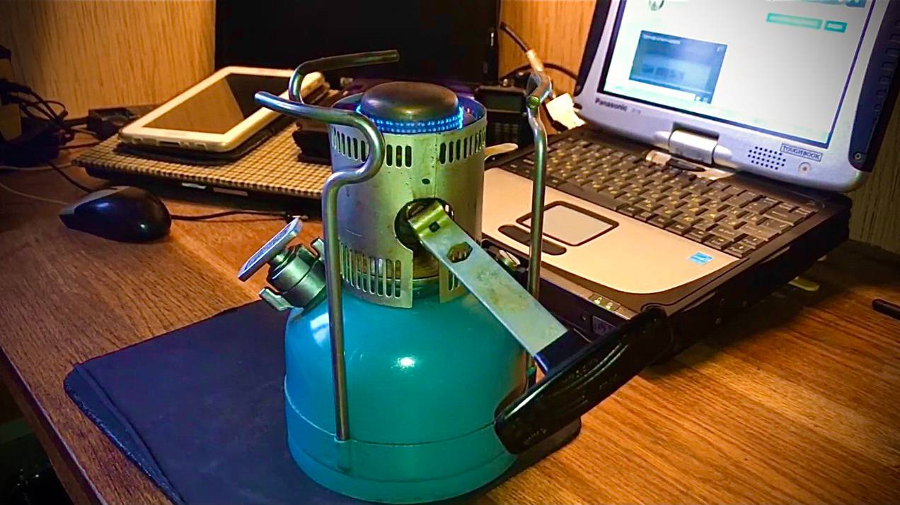 [Natalex] Розжиг примуса одной спичкой...