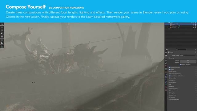 3D Composition Homework